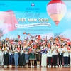 Các đại biểu dự khai mạc Trại Hè Việt Nam 2023. (Ảnh: Xuân Giao/TTXVN)