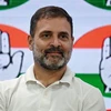 Ông Rahul Gandhi, lãnh đạo đảng Quốc đại (INC) đối lập chính tại Ấn Độ, trong cuộc họp báo ở New Delhi ngày 4/8/2023. (Ảnh: AFP/TTXVN)