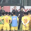 Huấn luyện viên Philippe Troussier trao cơ hội cho rất nhiều gương mặt mới trong đợt tập trung, tập huấn của U23 Việt Nam chuẩn bị cho Vòng loại U23 châu Á 2024. (Nguồn: VFF)