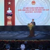 Chủ tịch nước Võ Văn Thưởng đọc diễn văn tại Chương trình Kỷ niệm 78 năm ngày Quốc khánh nước Cộng hòa Xã hội Chủ nghĩa Việt Nam. (Ảnh: Lâm Khánh/TTXVN)