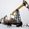 Công nhân kiểm tra các hoạt động bơm dầu tại giếng dầu Gremikhinskoye ở Izhevsk, vùng Ural, Nga. (Ảnh: REUTERS/TTXVN)