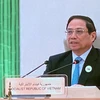 Thủ tướng Phạm Minh Chính phát biểu tại Hội nghị Cấp cao ASEAN - Hội đồng hợp tác Vùng Vịnh (GCC). (Ảnh: Dương Giang/TTXVN)