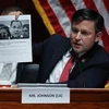 Nghị sỹ Mike Johnson phát biểu tại phiên điều trần của Ủy ban Tư pháp Hạ viện Mỹ ở Washington, DC. (Ảnh: AFP/TTXVN)