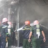 Ngày 7/11, trên địa bàn Hà Nội xảy ra 3 vụ cháy tại các quận, huyện. (Ảnh minh họa: Sỹ Thắng/TTXVN)