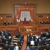 Toàn cảnh phiên họp Quốc hội Nhật Bản tại thủ đô Tokyo, ngày 20/10/2023. (Ảnh: Kyodo/TTXVN)