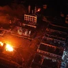 Một vụ cháy nhà máy tại Trung Quốc. (Nguồn: DW)