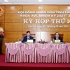 Kỳ họp thứ 16, HĐND tỉnh Lào Cai khóa XVI, nhiệm kỳ 2021-2026. (Ảnh: Quốc Khánh/TTXVN)