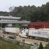 Hoạt động xuất nhập khẩu hàng hóa tại lối mở Nà Đoỏng (thuộc Cửa khẩu Trà Lĩnh), huyện Trùng Khánh, tỉnh Cao Bằng. (Ảnh: Chu Hiệu/TTXVN.)