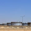 Cơ sở khai thác dầu của Công ty dầu Aramco ở Riyadh, Saudi Arabia. (Ảnh: AFP/TTXVN)