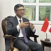 Ông Denny Abdi, Đại sứ đặc mệnh toàn quyền Cộng hòa Indonesia tại Việt Nam. (Ảnh: Hồng Thái/TTXVN)