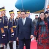 Thủ tướng Phạm Minh Chính đến Bucharest trong chuyến thăm chính thức Romania