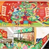 Không gian văn hóa ấn tượng trong Trung tâm thương mại được hiện thực hóa từ những ý tưởng sáng tạo của Phương Vũ 
