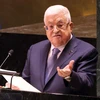 Tổng thống Palestine Mahmoud Abbas phát biểu trước Đại hội đồng LHQ ở New York, Mỹ ngày 21/9/2023. (Ảnh: AFP/TTXVN)
