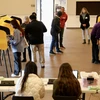 Cử tri Mỹ bỏ phiếu trong ngày bầu cử "Siêu thứ Ba" tại Los Angeles, bang California, ngày 5/3/2024. (Ảnh: THX/TTXVN)