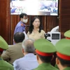 Bị cáo Trương Mỹ Lan tại phiên tòa ngày 19/3. (Ảnh: Thanh Vũ/TTXVN)