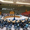Một Phiên họp Hội đồng Bảo an Liên hợp quốc ở New York, Mỹ. (Ảnh: THX/TTXVN)