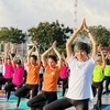 Gần 1.000 người đồng diễn Yoga tại Bà Rịa-Vũng Tàu