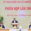 Thủ tướng Phạm Minh Chính, Chủ tịch Ủy ban Quốc gia về Chuyển đổi Số, chủ trì phiên họp lần thứ 8 của Ủy ban, với trọng tâm thảo luận về kinh tế số. (Nguồn: Báo Điện tử Chính phủ)