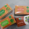 Các sản phẩm từ cây dược liệu được chế biến tại Công ty Dược liệu Pù Mát, Nghệ An. (Ảnh: Nguyễn Văn Nhật/TTXVN)