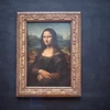 Bức kiệt tác Mona Lisa được trưng bày tại bảo tàng Louvre ở Paris, Pháp. (Ảnh: AFP/TTXVN)