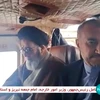 Hình ảnh do Đài truyền hình nhà nước Iran IRINN đăng phát ngày 19/5/2024: Ngoại trưởng Iran Hossein Amir-Abdollahian (phải) trong phái đoàn tháp tùng Tổng thống Ebrahim Raisi trên trực thăng gặp sự cố ở tỉnh Đông Azerbaijan. (Ảnh: AFP/TTXVN)