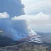 Iceland: Núi lửa trên bán đảo Reykjanes phun trào