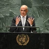 Ông Alain Berset phát biểu tại Đại hội đồng Liên hợp quốc khóa 78 ở New York (Mỹ). (Ảnh: AFP/TTXVN)