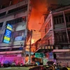 Hiện trường vụ cháy. (Nguồn: Bangkok Post)