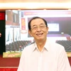 Ông Huỳnh Thành Lập chia sẻ ý kiến về Quy định 144-QĐ/TW. (Ảnh: Xuân Khu-TTXVN)