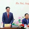 Tổng Thư ký Quốc hội, Chủ nhiệm Văn phòng Quốc hội Bùi Văn Cường phát biểu. (Ảnh: Phạm Kiên/TTXVN)