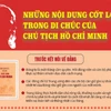 Những nội dung cốt lõi trong Di chúc của Chủ tịch Hồ Chí Minh