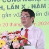 Ông Đinh Minh Hiệp, Cựu Giám đốc Sở Nông nghiệp và Phát triển nông thôn TP. Hồ Chí Minh. (Ảnh: Xuân Anh/TTXVN)