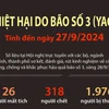 Tổng kết tình hình thiệt hại do bão số 3 tính đến ngày 27/9/2024