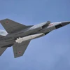 Một chiếc MIG 31K mang theo tên lửa Kh-47M2 Kinzhal. (Nguồn: Wikipedia)