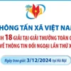 TTXVN giành 18 giải tại Giải thưởng toàn quốc về thông tin đối ngoại lần thứ X