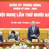 Tổng Bí thư Tô Lâm, Bí thư Quân ủy Trung ương phát biểu. (Ảnh: Thống Nhất/TTXVN)