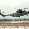 Trực thăng vận tải hạng nặng Mi-26 của Nga. (Nguồn: EPA/TTXVN)