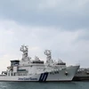 Những chiếc tàu tuần tra thế hệ mới Kunigami của JCG được bổ sung để tuần tra ở Senkaku. (Ảnh: T.H/Vietnam+)
