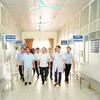 Các lãnh đạo thành phố Hải Phòng kiểm tra tại Bệnh viện Kiến An. (Nguồn: Cổng tin tức thành phố Hải Phòng)
