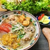 Món bún riêu thanh mát được ưa chuộng ở Việt Nam. (Nguồn: Vietnam+)