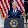 Tổng thống Joe Biden phát biểu tại Nhà Trắng ngày 26/11/2024. (Ảnh: THX/TTXVN)