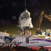Số người chết trong vụ rơi máy bay tại Đài Loan lên đến 31