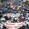 Giáo viên Mexico biểu tình lớn phản đối Luật giáo dục mới