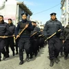 Cảnh sát Palestine lần đầu tiên triển khai quân gần Jerusalem