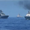 Hải quân Ấn Độ và Pháp tập trận chung ngoài khơi biển Goa
