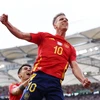Olmo ghi bàn mở tỷ số cho Tây Ban Nha. (Nguồn: UEFA)