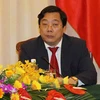 Thứ trưởng Bộ Ngoại giao Nguyễn Thanh Sơn. (Ảnh: Dương Giang/TTXVN)