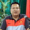 Huấn luyện viên Hoàng Văn Phúc. (Ảnh: Quốc Khánh/TTXVN)