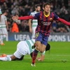 Video Neymar lập hat-trick, Barca vùi dập Celtic 6-1