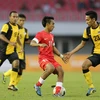 Cầm hòa Malaysia, U23 Singapore giành vé vào bán kết